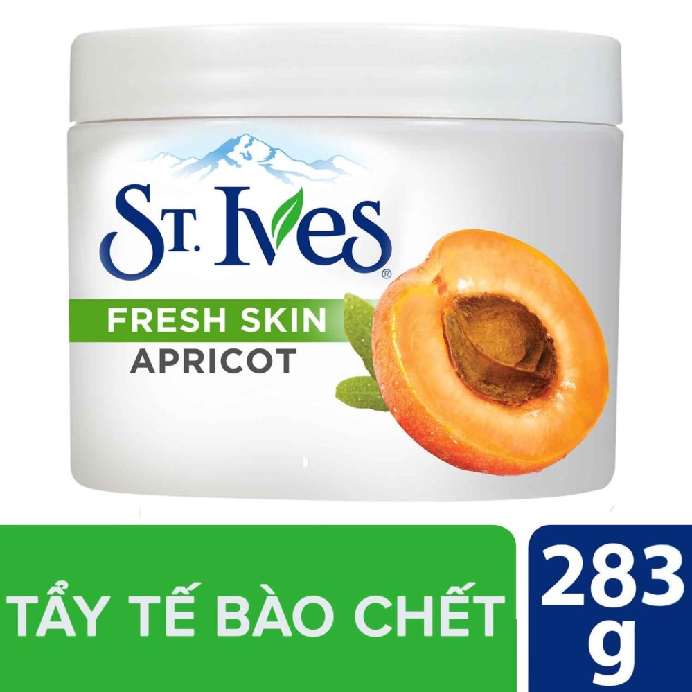 Tẩy tế bào chết St.Ives tươi mát hương mơ 283gr