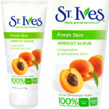 Sữa rửa mặt tẩy tế bào chết và làm sáng da st.ives scrub fresh skin 170 g