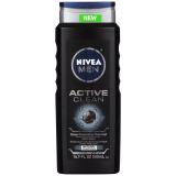 Sữa tắm cho nam giới NIVEA Men Active Clean Body Wash Natural Charcoal 500ml (Mỹ)