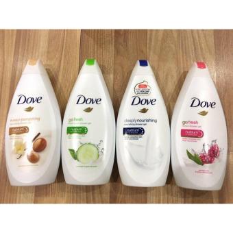 Sữa tắm DOVE NUTRIUM MOISTURETM 500ml Germany các mùi  
