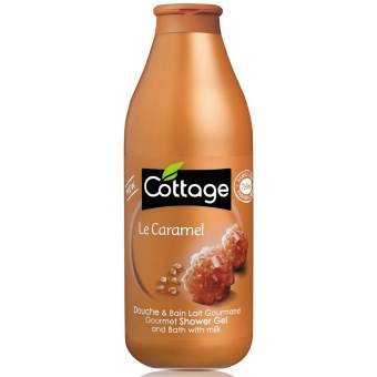 Sữa tắm dưỡng da hương Caramen COTTAGE Le Caramel 750ml - CHÍNH HÃNG PHÁP