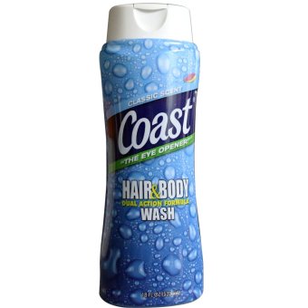 Sữa tắm gội cho nam Coast Hair and Body Wash 532ML  