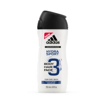 Sữa tắm gội rửa mặt 3 trong 1 cho nam 250ml Adidas 3 in 1 hydra sport  