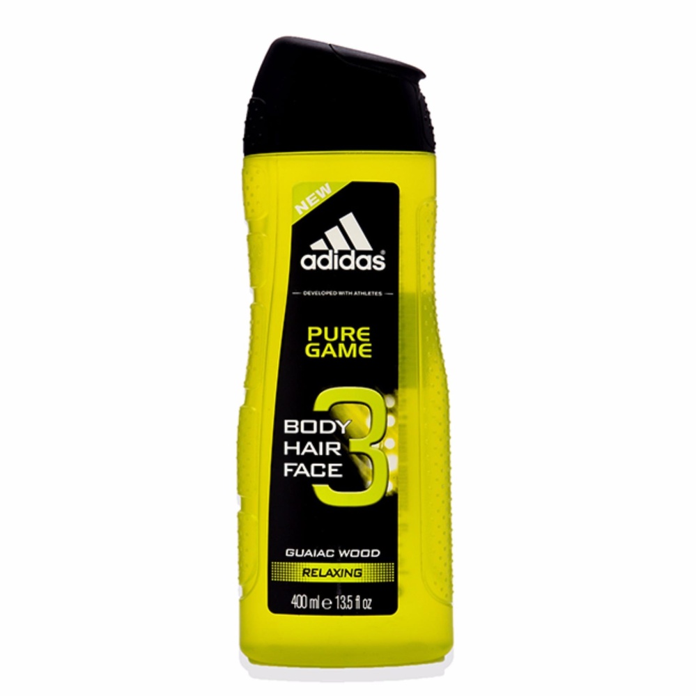 Sữa tắm gội toàn thân Adidas 3 in 1 Pure Game 400ml