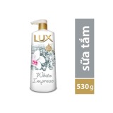 Sữa tắm Lux White Impress Tinh chất dâu tằm, mật ong và tinh thể pha lê chai 530g Trắng