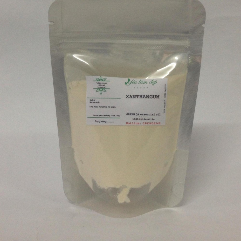Tạo đặc, tạo gel xanthan gum 100g, pháp