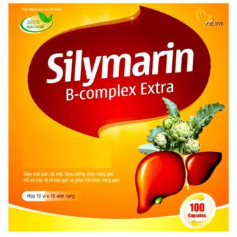Thực phẩm chức năng tăng cường chức năng gan Silymarin B-complex Extra  
