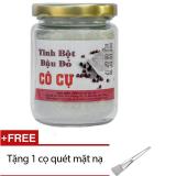 [HCM]Tinh Bột Đậu Đỏ Cô Cự 100g - Tặng 1 Cọ Quét Mặt Nạ