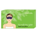 Túi mắt thư giãn trà xanh Tanamera LAMOM Relief eye pillow 200g
