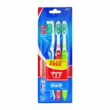 Vỉ 3 Bàn Chải Đánh Răng Oral-B- Hàn Quốc