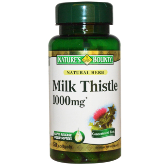 Viên uống hỗ trợ chức năng gan NATURE'S BOUNTY Silymarin Milk Thistle 50 viên  
