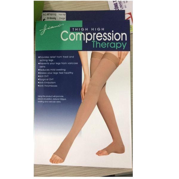 Vớ y khoa ngăn giãn tĩnh mạch đùi hở ngón chân JIANI (1 đôi) Size M