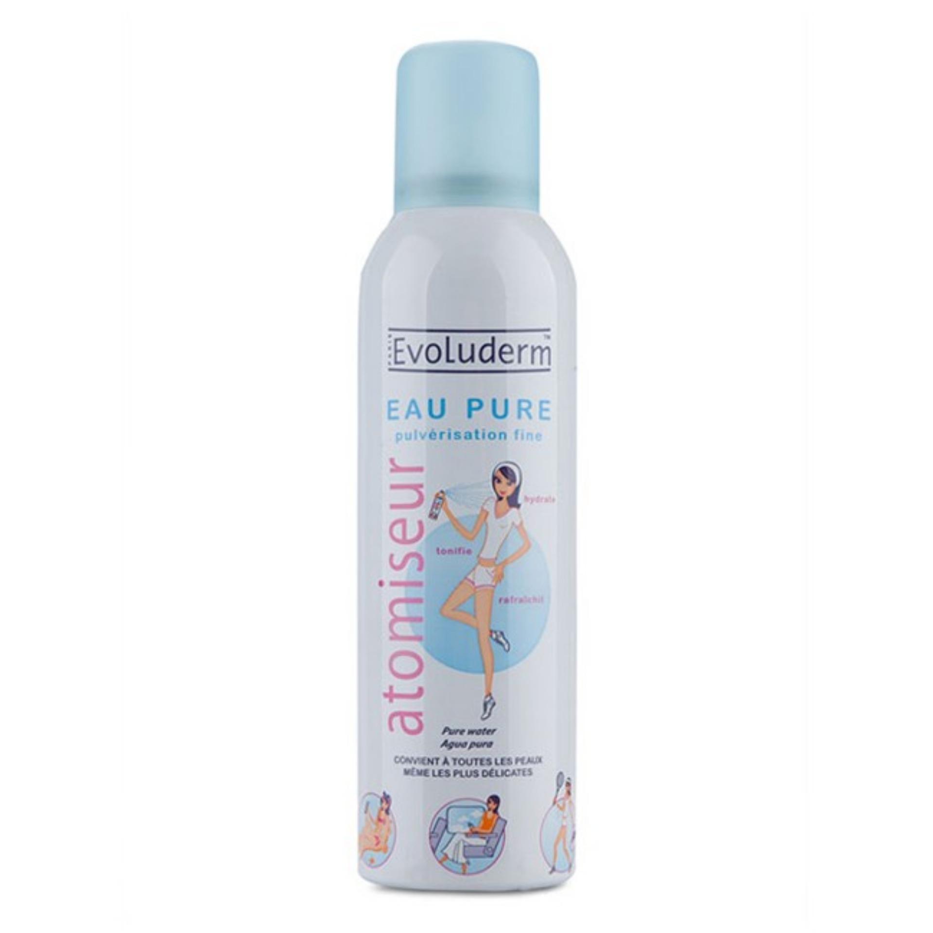 Xịt khoáng Evoluderm Atomiseur Eau Pure