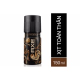 Combo 2 Xịt khử mùi Axe Dark Temptation hương Chocolate chai 150ml