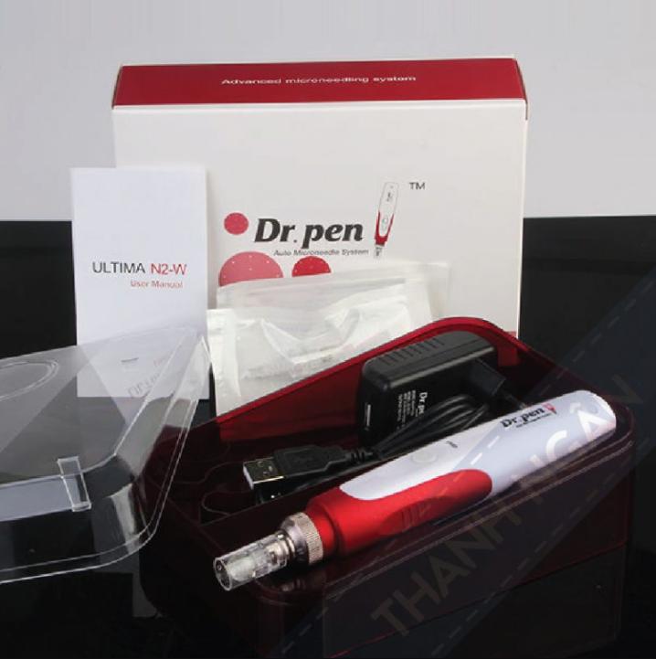 Máy phi kim giá rẻ lăn kim dr pen n2 - có tích điện chính hãng