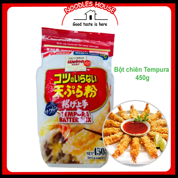 Bột chiên giòn nhật bản tempura ko nisshin 450g - tempura batter mix 450g