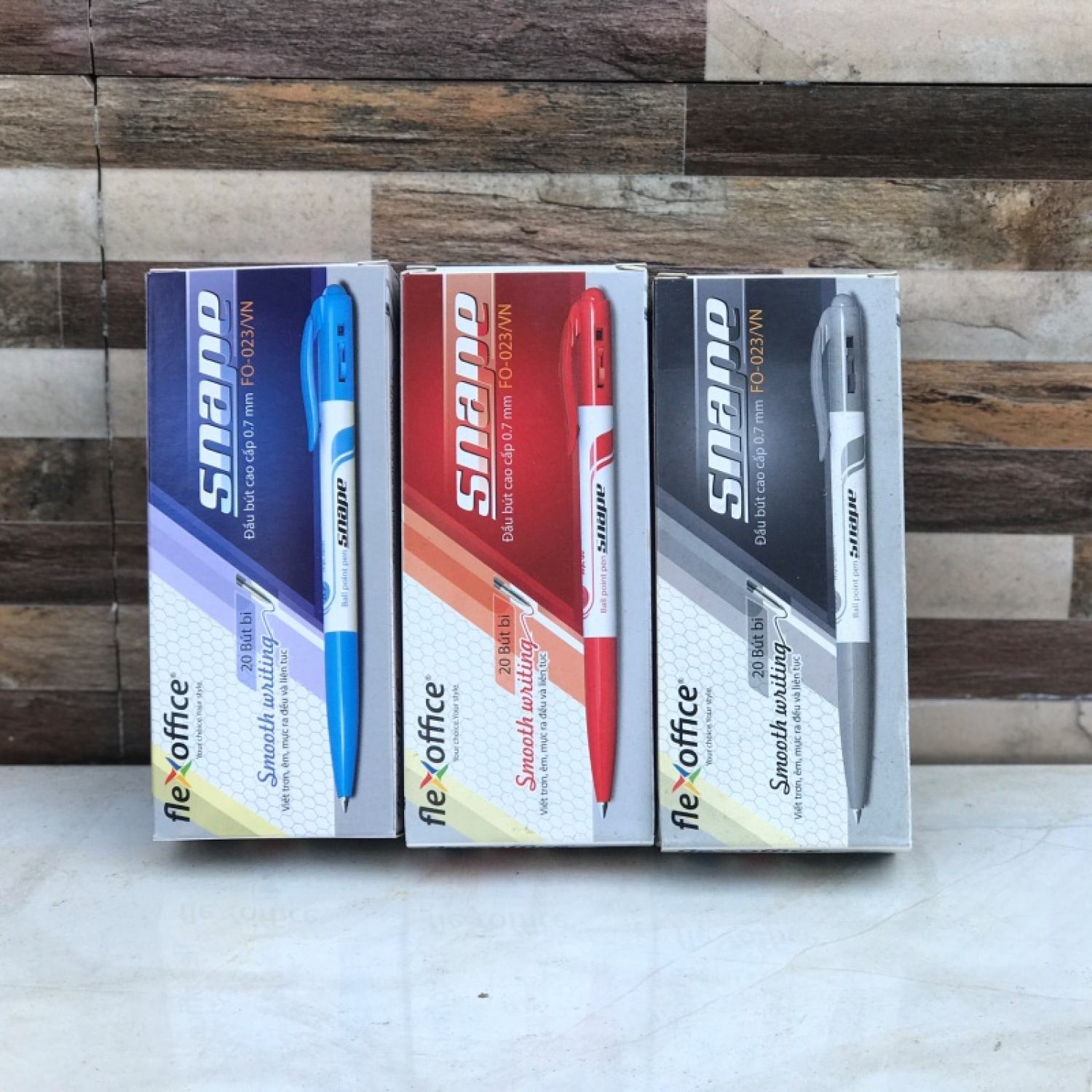 Vpp tritinpens - bút bi tl ngòi 0.7mm fo-023/vn vpp trí đức
