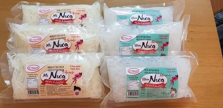 Com bo 5 bún 5 mì nưa + 100 gói đường ăn kiêng Splenda