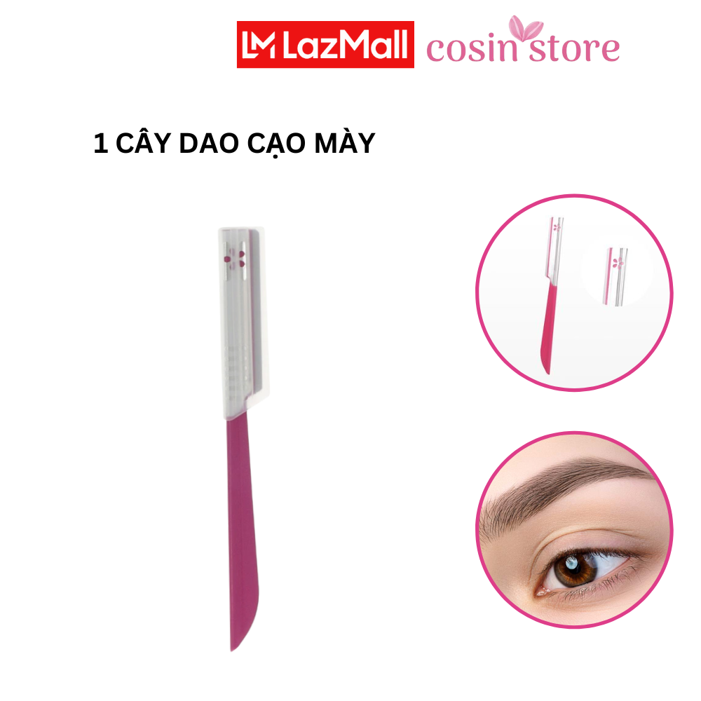 Quà tặng không bán - 1 cây dao cạo lông mày Kai Razor Beauty M Bông Hoa