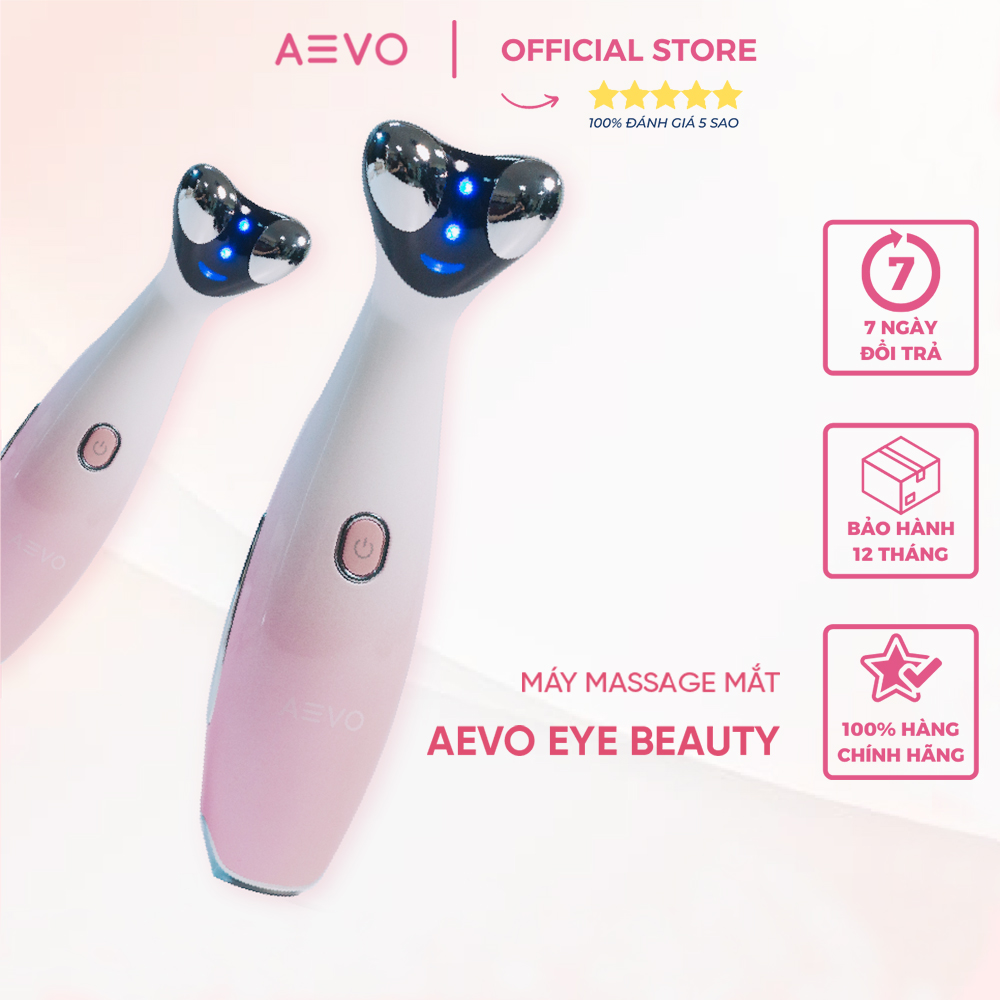 Máy massage mắt AEVO Eye Beauty loại bỏ bọng mắt, quầng thâm mắt, giảm nếp nhăn, trẻ hoá làn da, máy massage cầm tay, máy massage rung, massage mắt, máy mát xa mắt