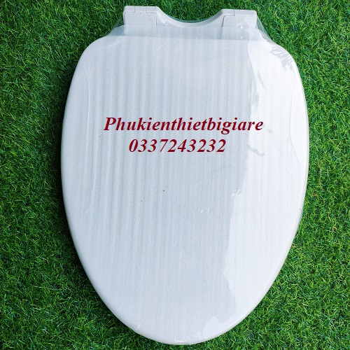 Nắp đậy bồn cầu nguyên khối rơi êm cao cấp nặng 1,8kg