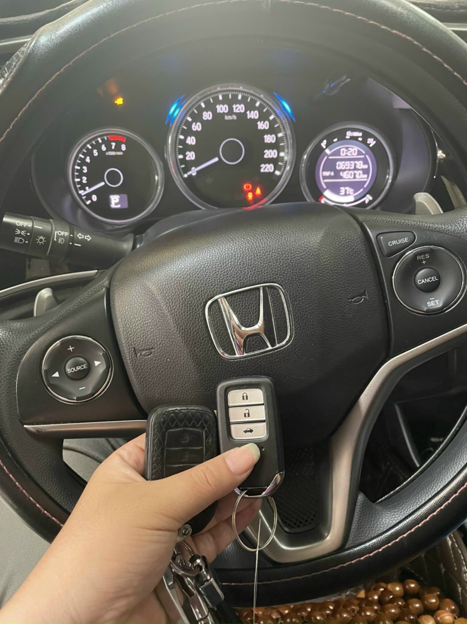 Chìa khóa smartkey ô tô Hyundai SantaFe