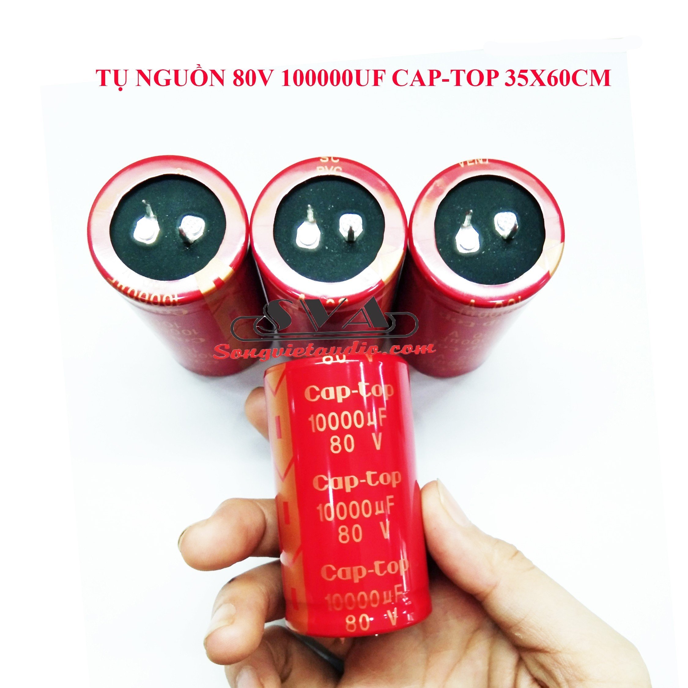 Tụ nguồn 80v 10000uf captop 3.5x6cm và 3x6cm