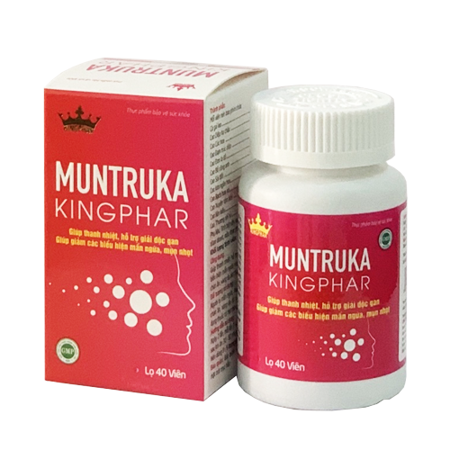 2 hộp Viên uống Mụn Trứng Cá Kingphar Chính Hãng -Hỗ trợ giảm mụn nhọt, trứng cá, dị ứng, tiêu vim , mẩn ngứa do suy giảm chức năng thải độc của gan