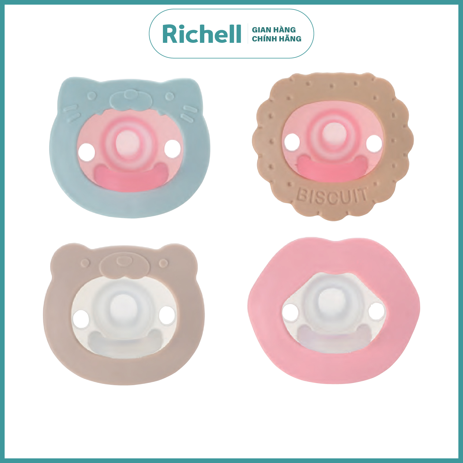 Ty ngậm richell cho bé từ 0 tháng | baby