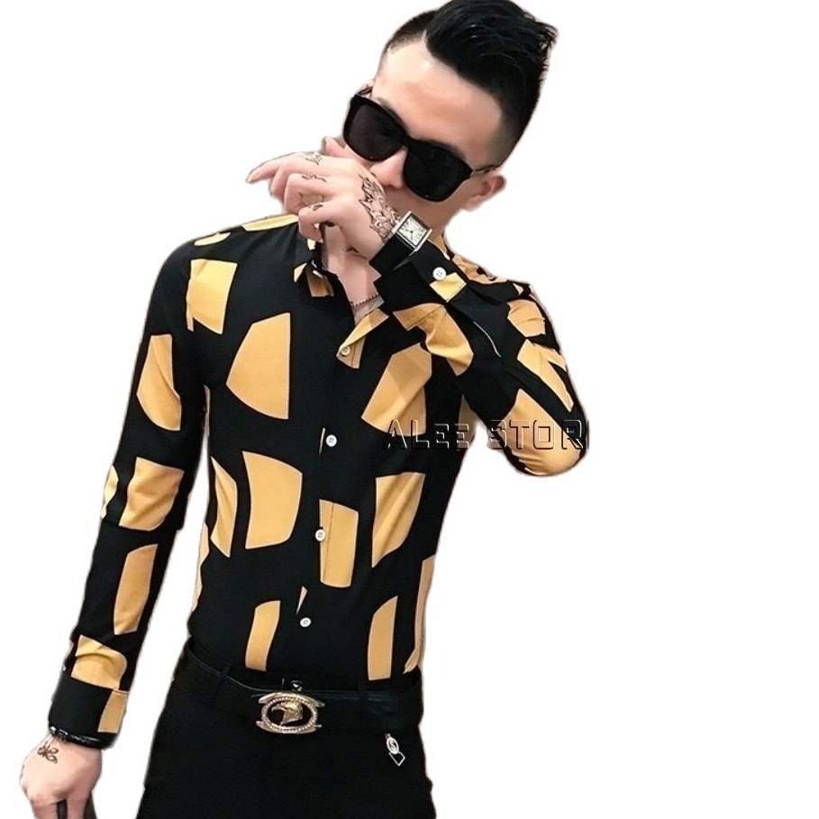 [HCM]áo sơ mi nam thời trang mới 2022