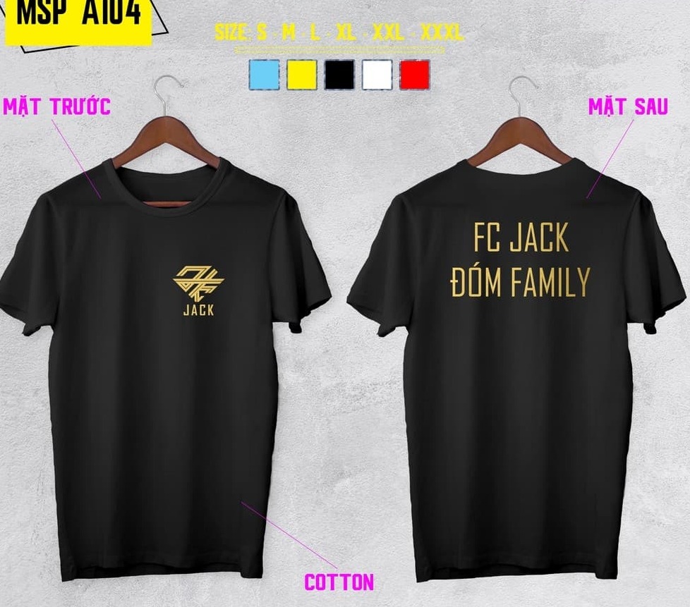 áo Jack Đóm , áo Phông Jack J97 in theo yêu cầu