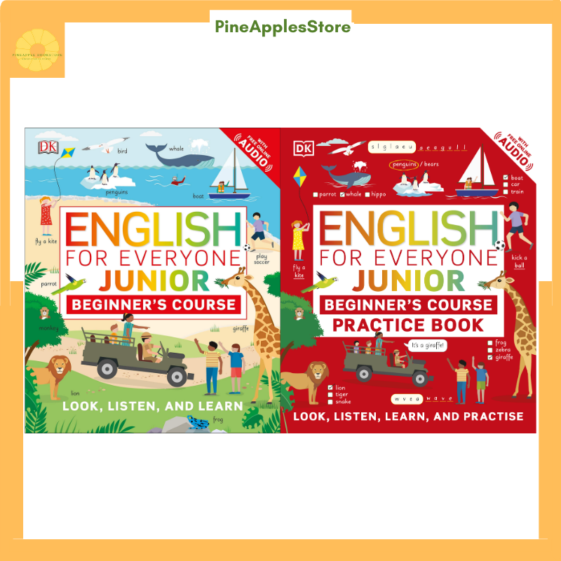 Sách English For Everyone Junior Beginner s Course Book&Practice Book