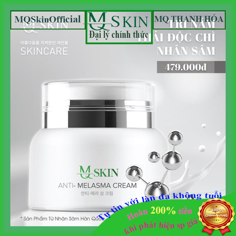 Kem thải độc chì nhân sâm MQSkin thải độc chì và bổ sung Collagen