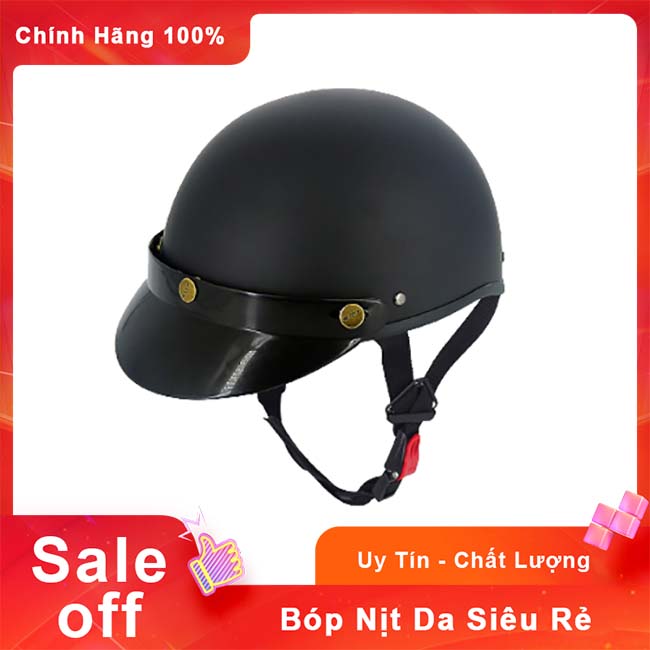 Mũ Bảo Hiểm 1/2 Đầu Chita CT6B1 Sơn Nhám