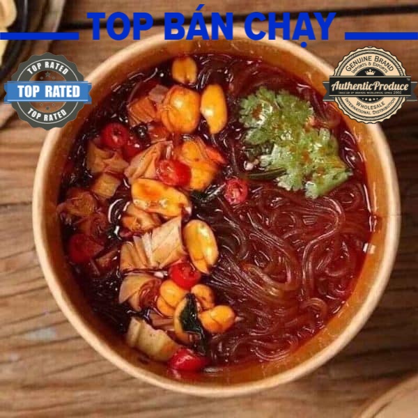 1 thùng 6 hộp miến chua cay trùng khánh