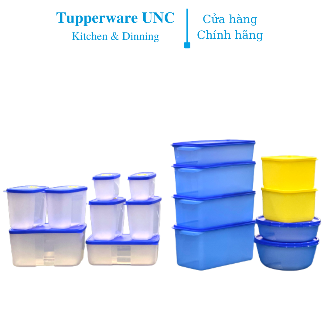 Bộ hộp trữ mát & trữ đông Tupperware Modern Set 16