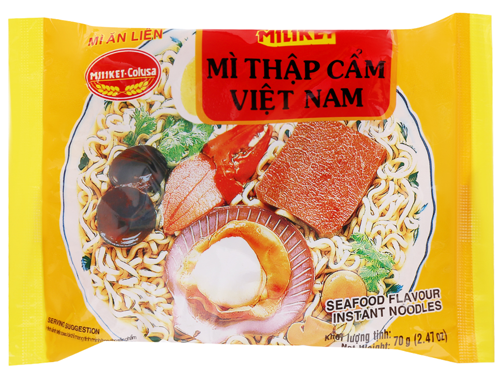 Mì ăn liền miliket thập cẩm