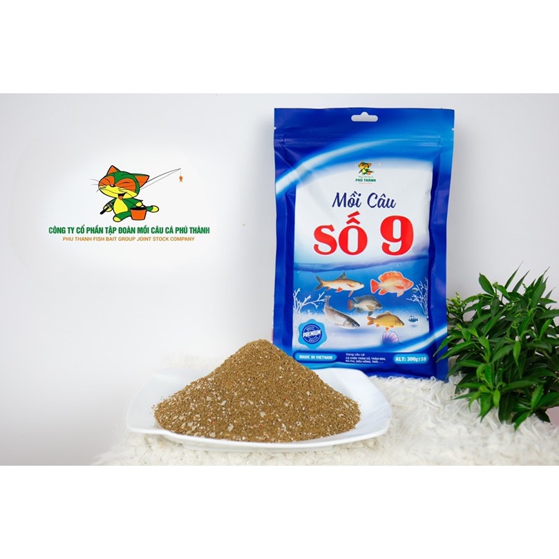 Mồi câu số 9, hãng mồi câu phú thành