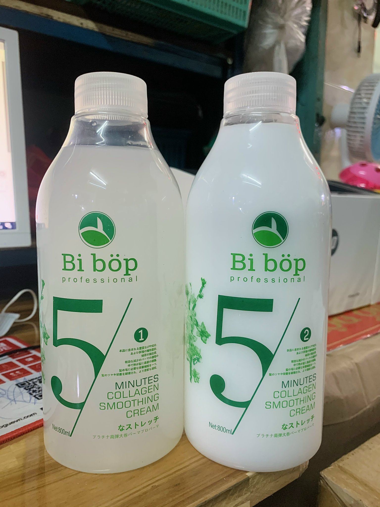 Cặp uốn xoăn lạnh nhật bản 800ml x 2