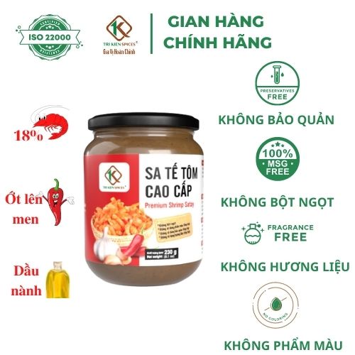 Sa tế tôm cao cấp tri kien spices 230gram