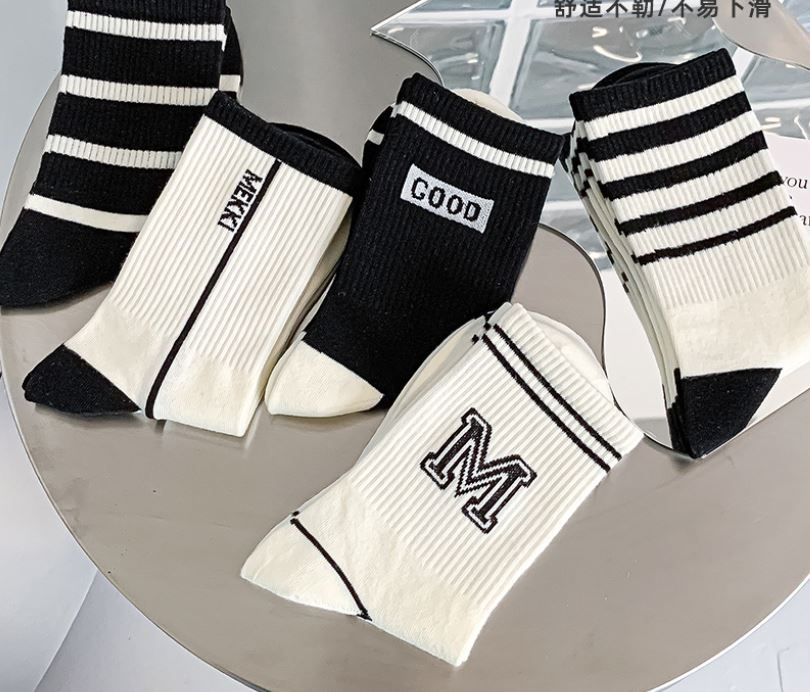 Set 5 đôi tất vớ nữ cao cổ mekky siêu hot