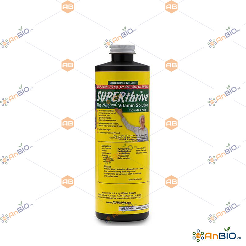 [HCM]SIÊU DƯỠNG CHẤT SUPERthrive Chai 480ml BỔ SUNG VITAMIN VÀ 50 HORMON CHO HOA LAN - B5.1018
