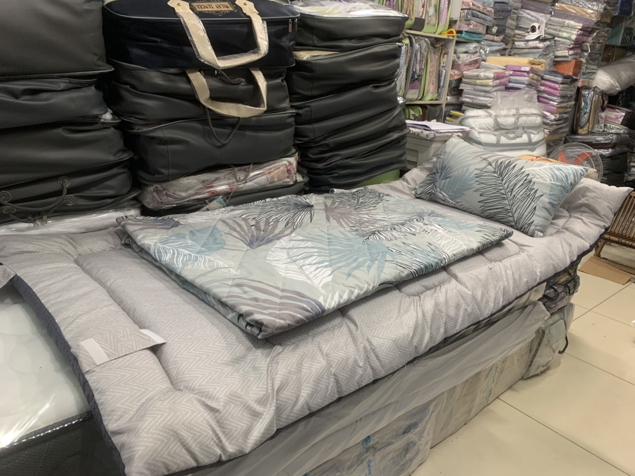 [HCM]Bộ Nệm Tiện Ích Everon Lite ( size 80*195cm )