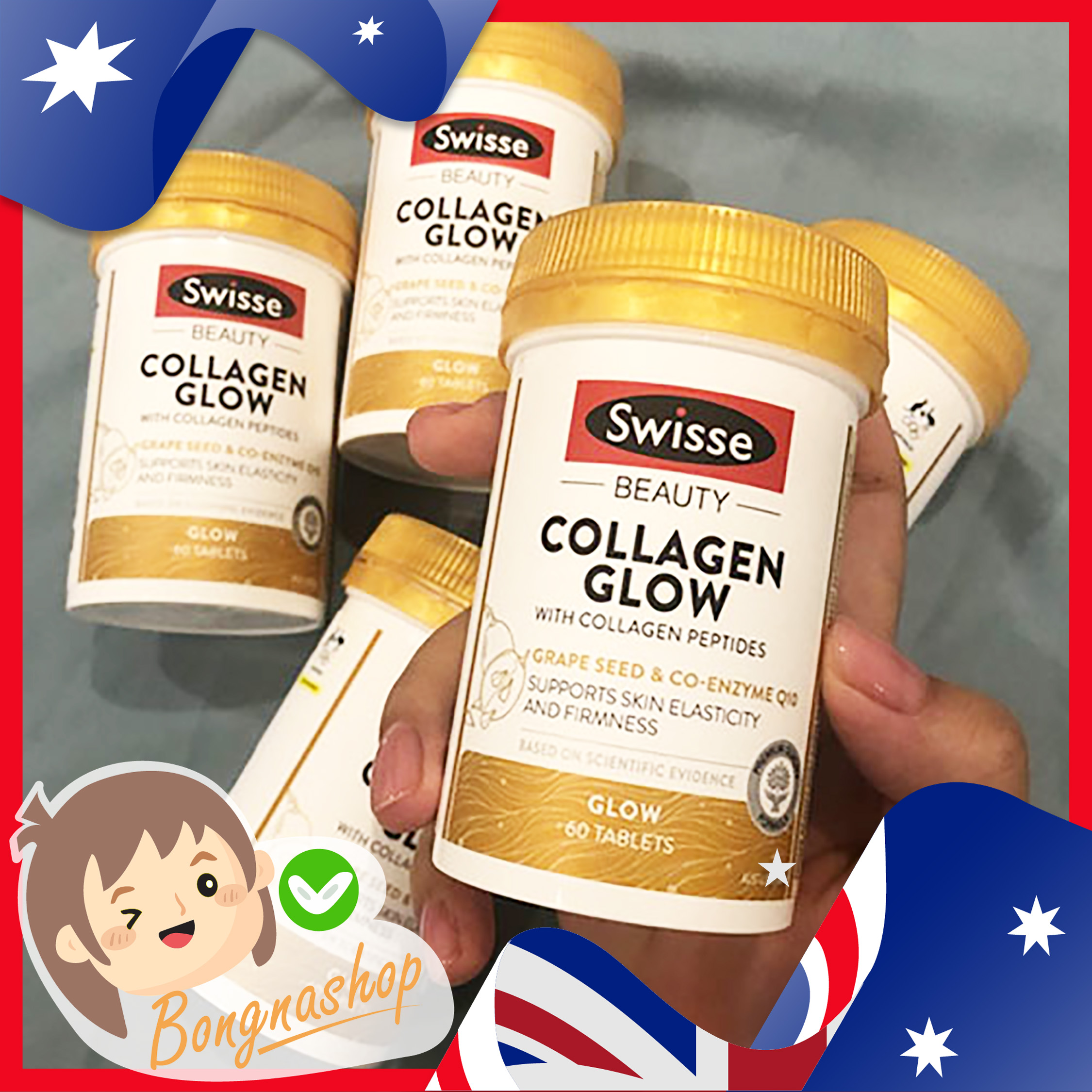 Collagen Glow Swisse 60 viên