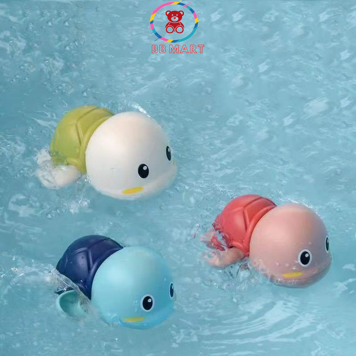 Đồ chơi phòng tắm con rùa bơi lội chạy bằng dây cót-BBMART. đồ chơi bồn tắm, đồ chơi con rùa