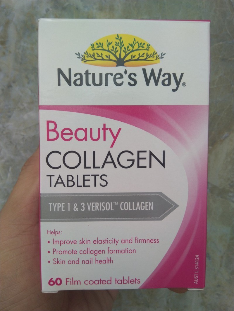 [HCM]Viên uống Natures Way Beauty Collagen 60 viên