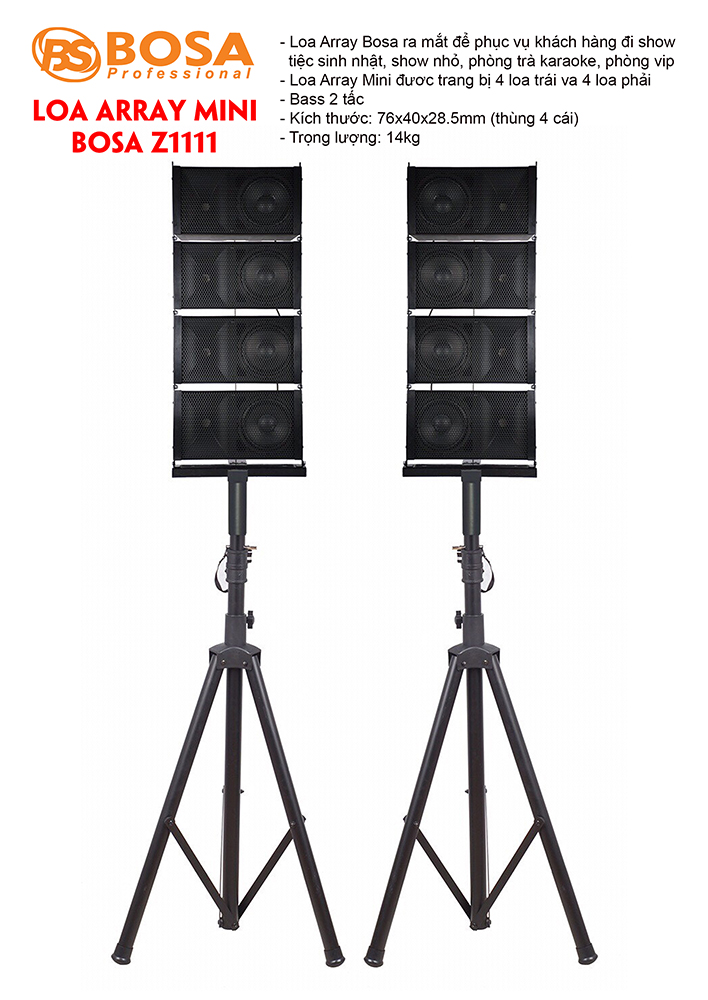 LOA ARAY MINI BOSA Z1111