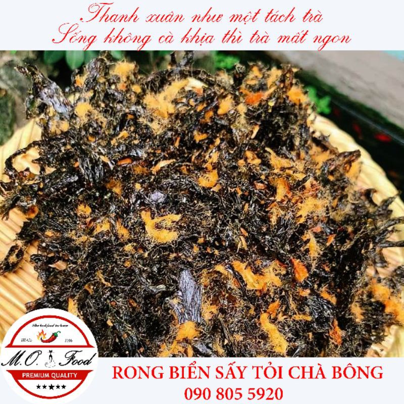 [HCM]Rong Biển Sấy Tỏi Chà Bông 200Gr