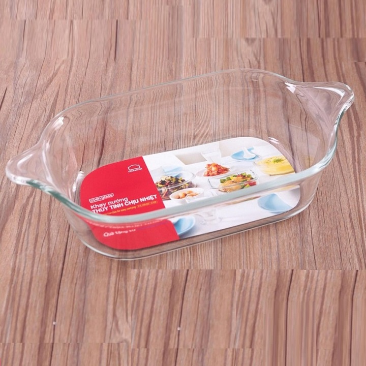 Khay thủy tinh lock&lock 2L - khay thủy tinh lock&lock 2L