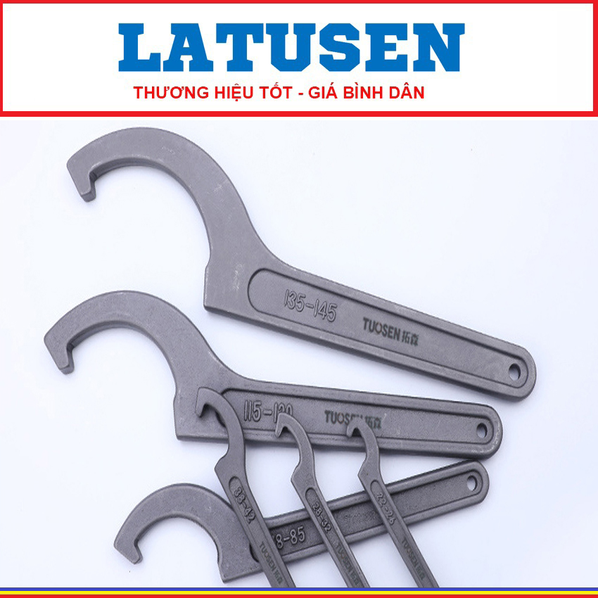 Cờ lê móc đa năng, cờ lê lưỡi liềm cỡ từ 22mm đến 145mm TUOSEN